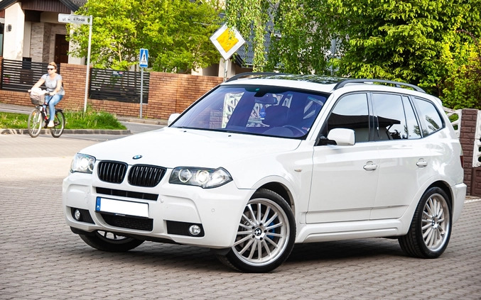 BMW X3 cena 39900 przebieg: 229000, rok produkcji 2008 z Jedwabne małe 781